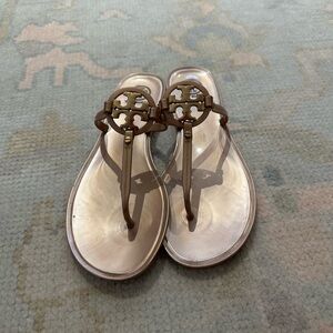Tory Burch Women's Gold jelly Sandals